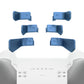 eXtremeRate Retail Metalic Neptune Blue 6in1 Replacement Interchangeable Swift Back Paddles for Xbox One Elite & Elite Series 2 Controller