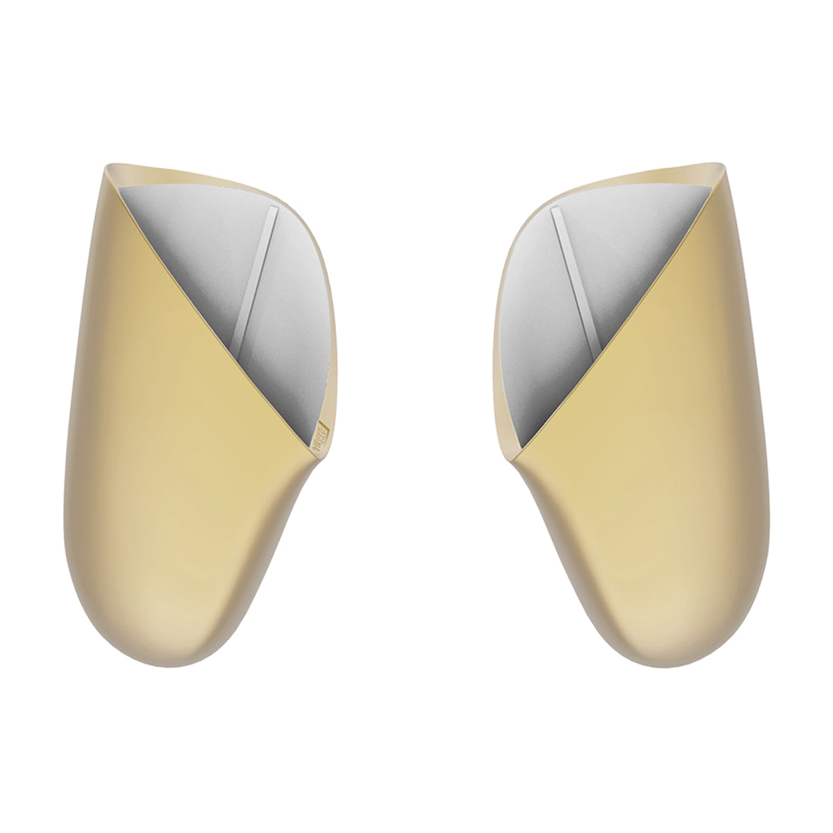 Replacement Handle Grips Shell for Nintendo Switch Pro Controller - Metallic Champagne Gold eXtremeRate