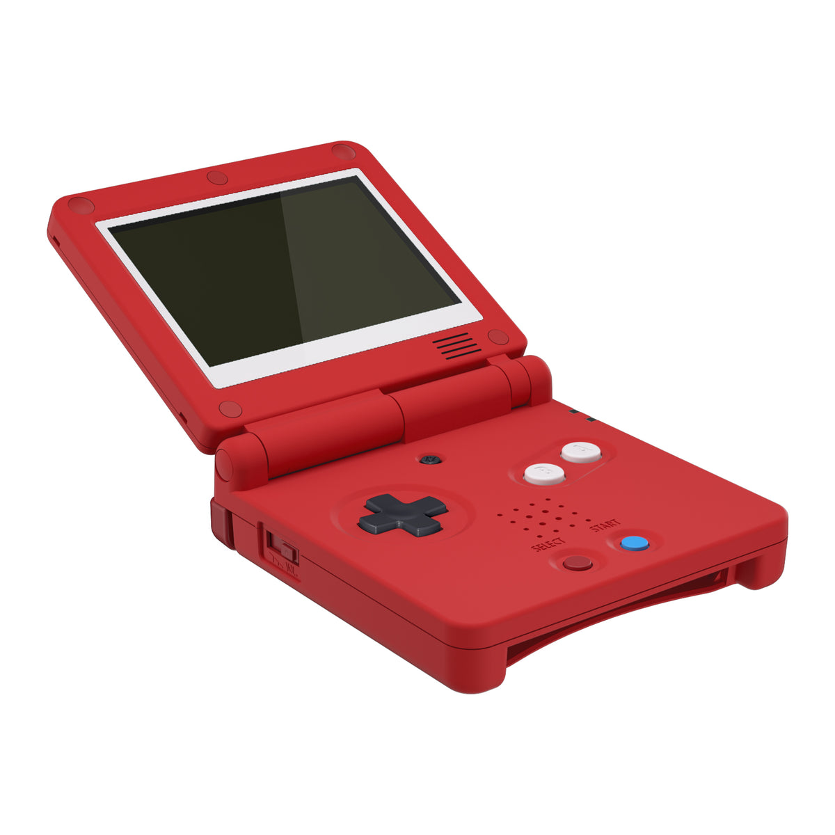 eXtremeRate Retail IPS Ready Upgraded Monster Index Console Style Custom Replacement Housing Shell for Gameboy Advance SP GBA SP – Compatible with Both IPS & Standard LCD – Console & Screen NOT Included - ASPY002