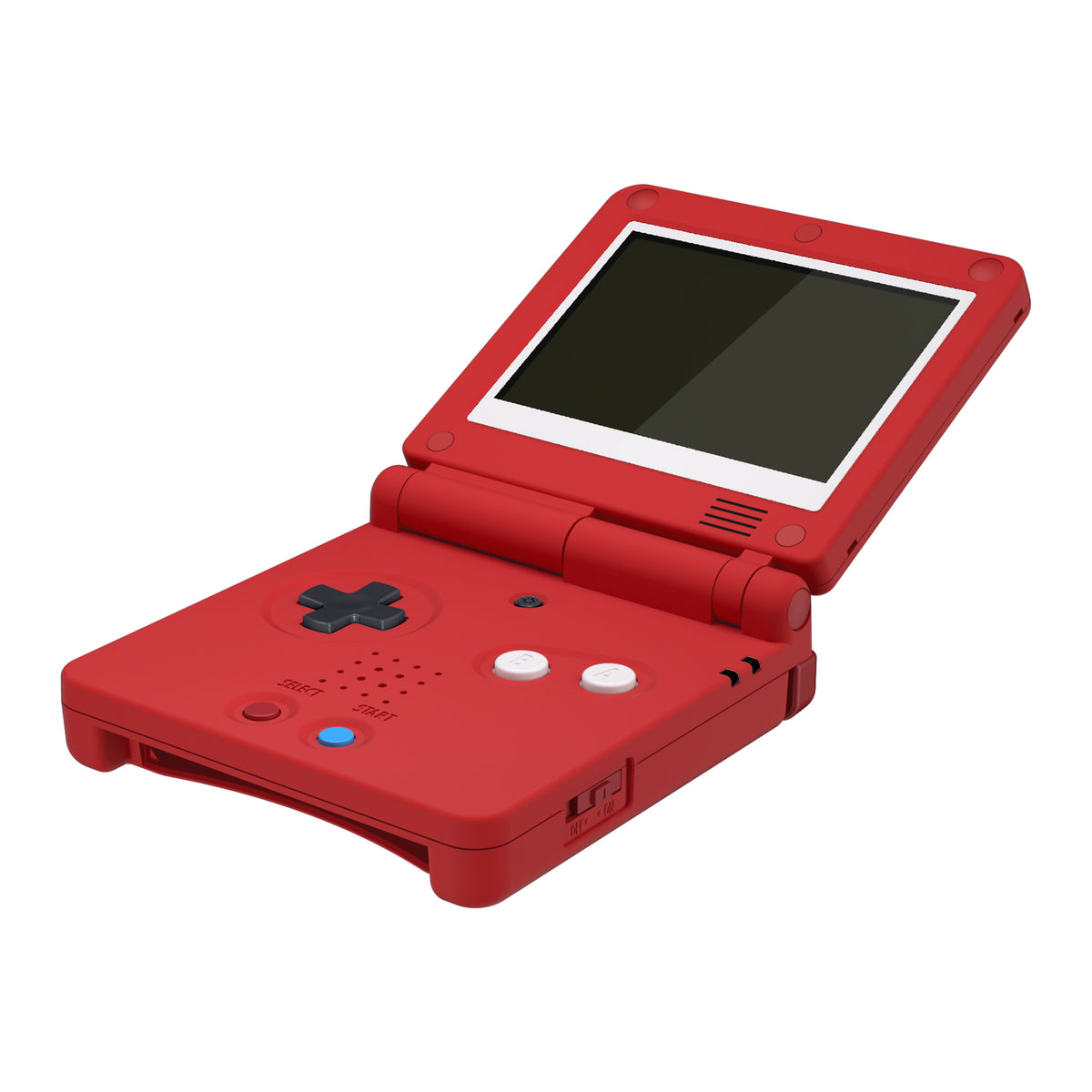 eXtremeRate Retail IPS Ready Upgraded Monster Index Console Style Custom Replacement Housing Shell for Gameboy Advance SP GBA SP – Compatible with Both IPS & Standard LCD – Console & Screen NOT Included - ASPY002