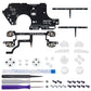 eXtremeRate Multi-Colors Luminated Button DTFS LED Kit for NS Switch Pro Controller - Clear