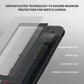 eXtremeRate Retail 2 Pack Gray Border Transparent HD Clear Saver Protector Film, Tempered Glass Screen Protector for Nintendo Switch [Anti-Scratch, Anti-Fingerprint, Shatterproof, Bubble-Free] - NSPJ0707