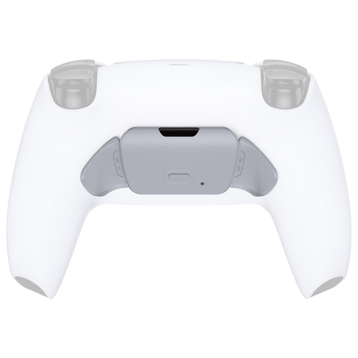 eXtremeRate Retail New Hope Gray Replacement Redesigned K1 K2 Back Button Housing Shell for ps5 Controller eXtremerate RISE Remap Kit - Controller & RISE Remap Board NOT Included - WPFM5011