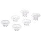 eXtremeRate Replacement Swappable Thumbsticks for PS5 Edge Controller - Clear eXtremeRate
