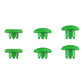 eXtremeRate Retail Green Replacement Swappable Thumbsticks for PS5 Edge Controller, Custom Interchangeable Analog Stick Joystick Caps for PS5 Edge Controller - Controller & Thumbsticks Base NOT Included - P5J107