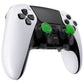eXtremeRate Retail Green Replacement Swappable Thumbsticks for PS5 Edge Controller, Custom Interchangeable Analog Stick Joystick Caps for PS5 Edge Controller - Controller & Thumbsticks Base NOT Included - P5J107