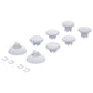 eXtremeRate EDGE Sticks Replacement Interchangeable Thumbsticks for PS5 & PS5 Edge & PS4 All Model Controllers - Robot White