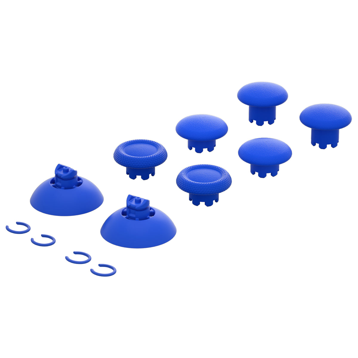 eXtremeRate EDGE Sticks Replacement Interchangeable Thumbsticks for PS5 & PS5 Edge & PS4 All Model Controllers - Blue