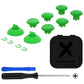 eXtremeRate EDGE Sticks Replacement Interchangeable Thumbsticks for PS5 & PS5 Edge & PS4 All Model Controllers - Green