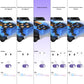 eXtremeRate Custom Tactile Dpad & Action Buttons Face Clicky Kit V3 for PS5 Controller BDM-030 eXtremeRate