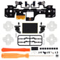 eXtremeRate Whole Set - Light Version Clicky Kit V2 for PS5 Controller BDM-040/050/060 Shoulder Face Buttons, Micro Switch L2R2 Clicky Hair Trigger Kit and Tactile L1R1 Face Buttons Mouse Click for PS5 Controller