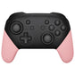 Replacement Handle Grips Shell for Nintendo Switch Pro Controller - Puffy Pink eXtremeRate