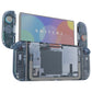 eXtremeRate DIY Replacement Full Set Shells with Buttons for Nintendo Switch 2 - Deluxe Version - Clear Glacier Blue