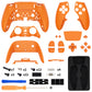 eXtremeRate Replacement Full Set Shells with Buttons Compatible with PS5 Edge Controller - Royal Orange
