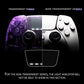 Replacement Full Set Shells with Buttons Compatible with PS5 Edge Controller - White eXtremeRate
