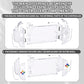 eXtremeRate DIY Replacement Full Set Shells with Buttons for Nintendo Switch 2 - Essence Version - Clear