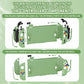 eXtremeRate DIY Replacement Full Set Shells with Buttons for Nintendo Switch 2 - Essence Version - Matcha Green