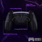 eXtremeRate RISE4 Plus MAX Back Paddles Kit with Clicky Trigger Stops & Rubberized Grip for PS5 Controller BDM-010/020 - Black