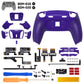 eXtremeRate RISE4 Plus MAX Back Paddles Kit with Clicky Trigger Stops & Rubberized Grip for PS5 Controller BDM-010/020 - Galactic Purple