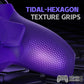 eXtremeRate RISE4 Plus MAX Back Paddles Kit with Clicky Trigger Stops & Rubberized Grip for PS5 Controller BDM-010/020 - Galactic Purple