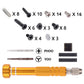eXtremeRate Replacement Full Set Shells with Buttons for Nintendo Switch - Clear eXtremeRate