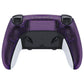 Replacement Back Housing Bottom Shell Compatible with PS5 Edge Controller - Clear Atomic Purple eXtremeRate