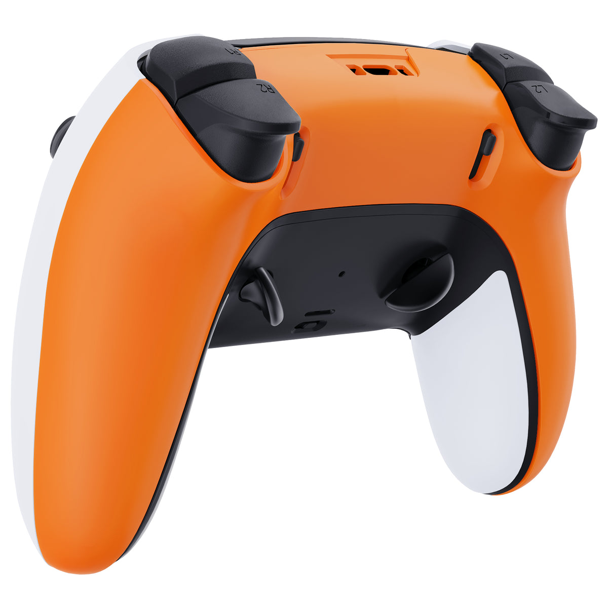 Replacement Back Housing Bottom Shell Compatible with PS5 Edge Controller - Orange eXtremeRate