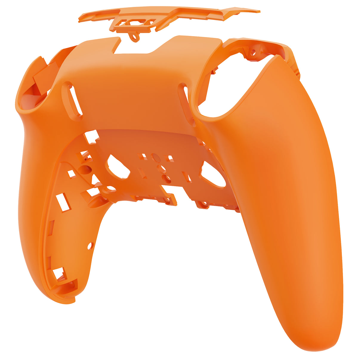 Replacement Back Housing Bottom Shell Compatible with PS5 Edge Controller - Orange eXtremeRate