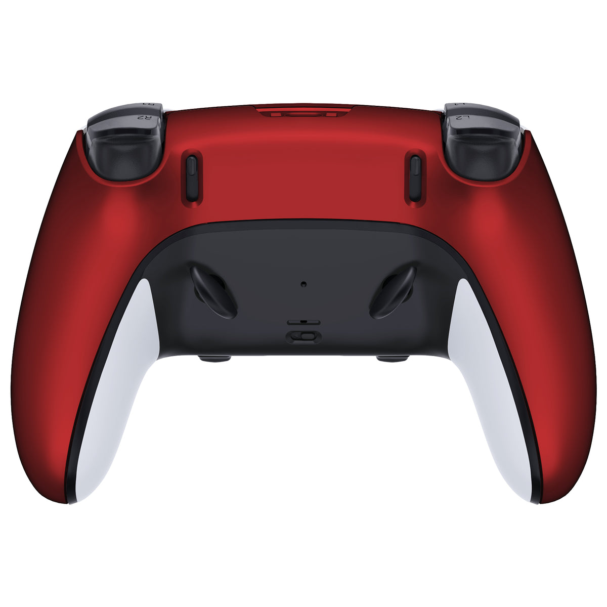 Replacement Back Housing Bottom Shell Compatible with PS5 Edge Controller - Scarlet Red eXtremeRate