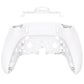 Replacement Back Housing Bottom Shell Compatible with PS5 Edge Controller - White eXtremeRate