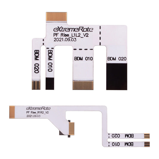 eXtremeRate Replacement FPC L1L2 R1R2 Ribbon Cables for eXtremeRate Rise & RISE4 Remap kit for PS5 Controller BDM-010/020