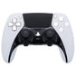 Replacement Full Set Buttons Compatible with PS5 Edge Controller - White eXtremeRate