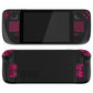 Replacement Full Set Buttons for Steam Deck Console - Clear Candy Pink eXtremeRate