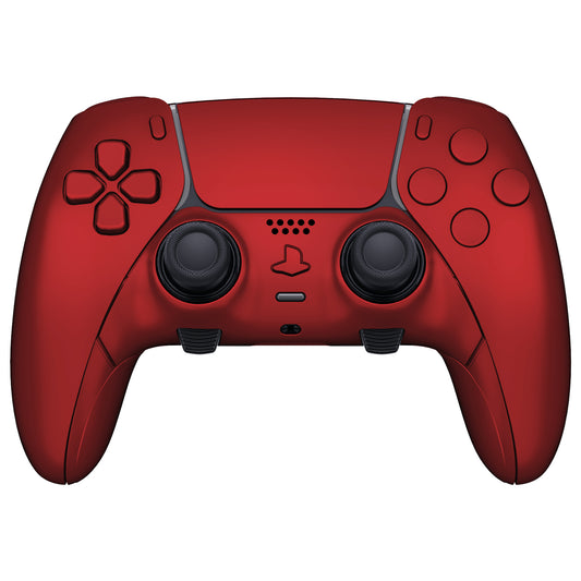 Replacement Full Set Shells with Buttons Compatible with PS5 Edge Controller - Scarlet Red eXtremeRate