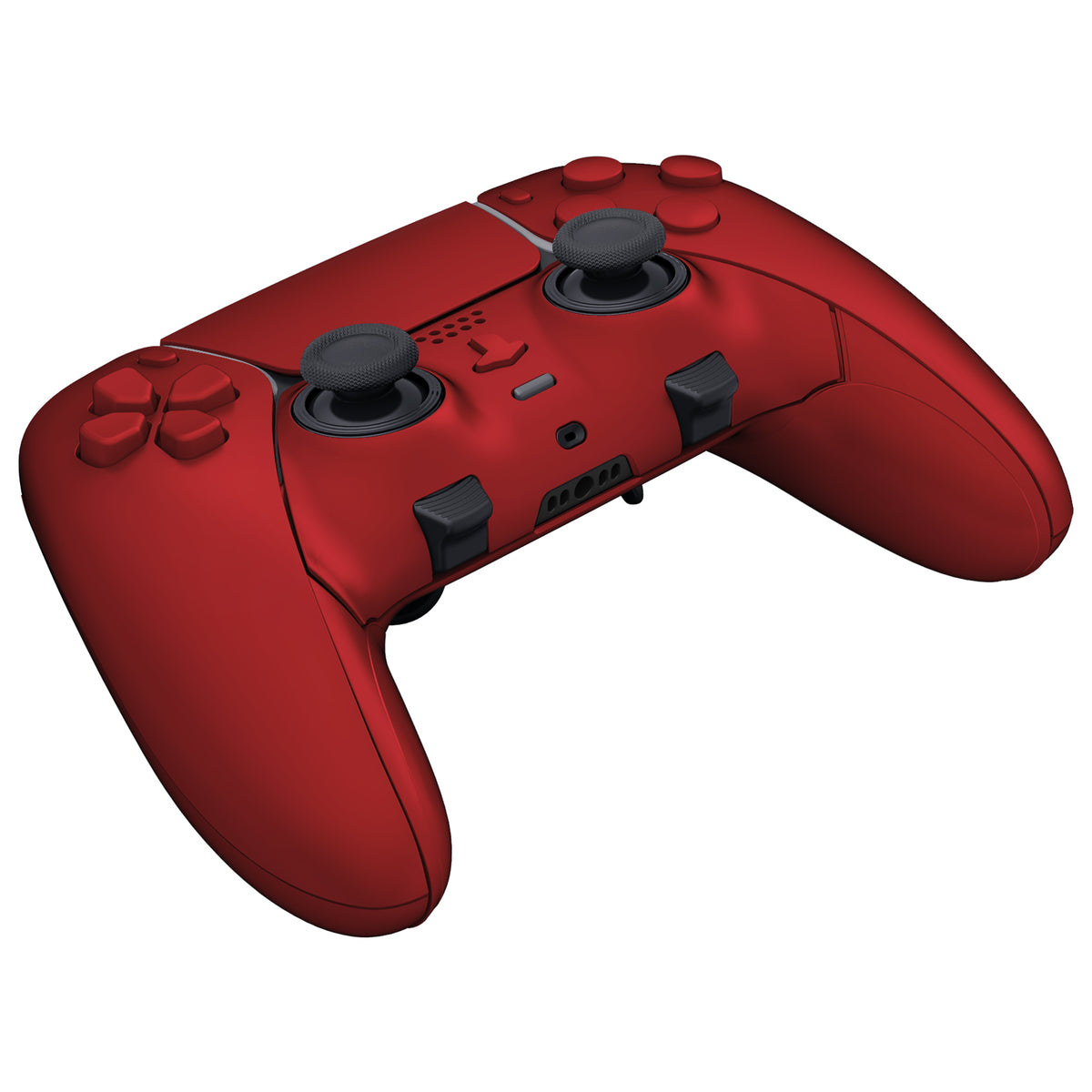 Replacement Full Set Shells with Buttons Compatible with PS5 Edge Controller - Scarlet Red eXtremeRate