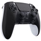 Replacement Left Right Front Housing Shell with Touchpad Compatible with PS5 Edge Controller - Black eXtremeRate
