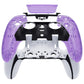 Replacement Left Right Front Housing Shell with Touchpad Compatible with PS5 Edge Controller - Clear Atomic Purple eXtremeRate