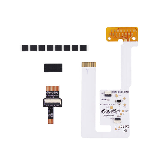 eXtremeRate Replacement Main FPC Ribbon Cable & Custom DIY Tape for eXtremeRate Rise V3 & RISE4 V3 Remap kit for PS5 Controller BDM-030/040/050