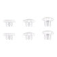 eXtremeRate Retail Clear Replacement Swappable Thumbsticks for PS5 Edge Controller, Custom Interchangeable Analog Stick Joystick Caps for PS5 Edge Controller - Controller & Thumbsticks Base NOT Included - P5J101
