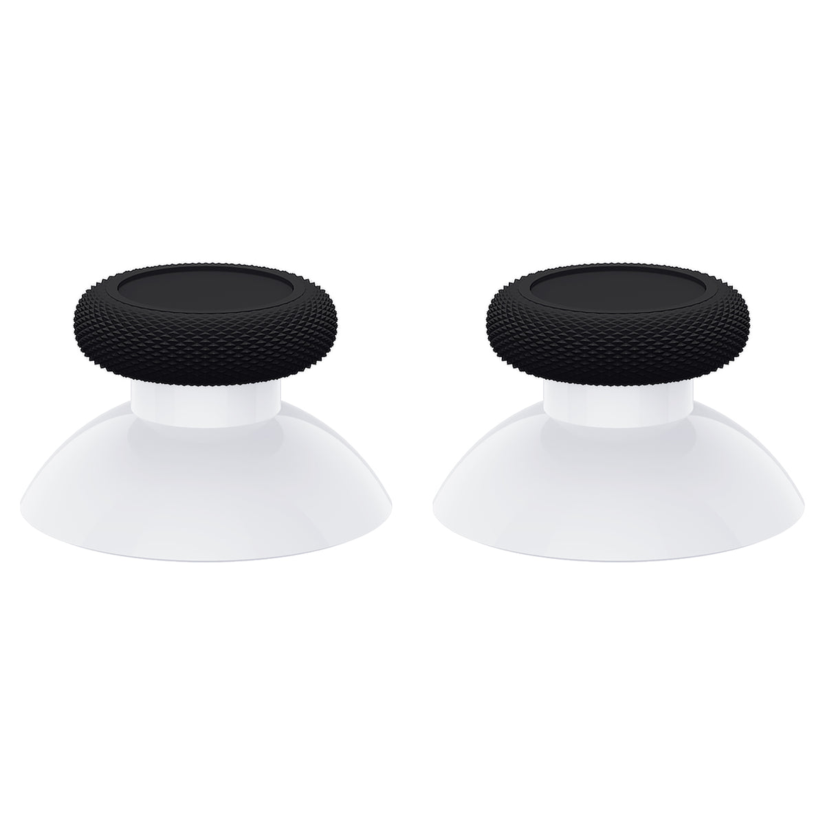 eXtremeRate Retail Robot White & Black Replacement Thumbsticks for Xbox Series X/S Controller & Xbox One Standard Controller & Xbox One X/S & Xbox One Elite Controller - JX3436