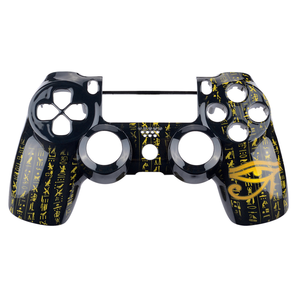 eXtremeRate Replacement Front Housing Shell for PS4 Slim Pro Controller Controller (CUH-ZCT2 JDM-040/050/055) - Eye of Providence
