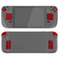 eXtremeRate Retail Scarlet Red Replacement Full Set Buttons for Steam Deck Console - JESDP003