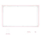 eXtremeRate DIY Replacement Housing Shell Front Frame with Volume Up Down Power Buttons for NS Switch Console - Cherry Blossoms Pink