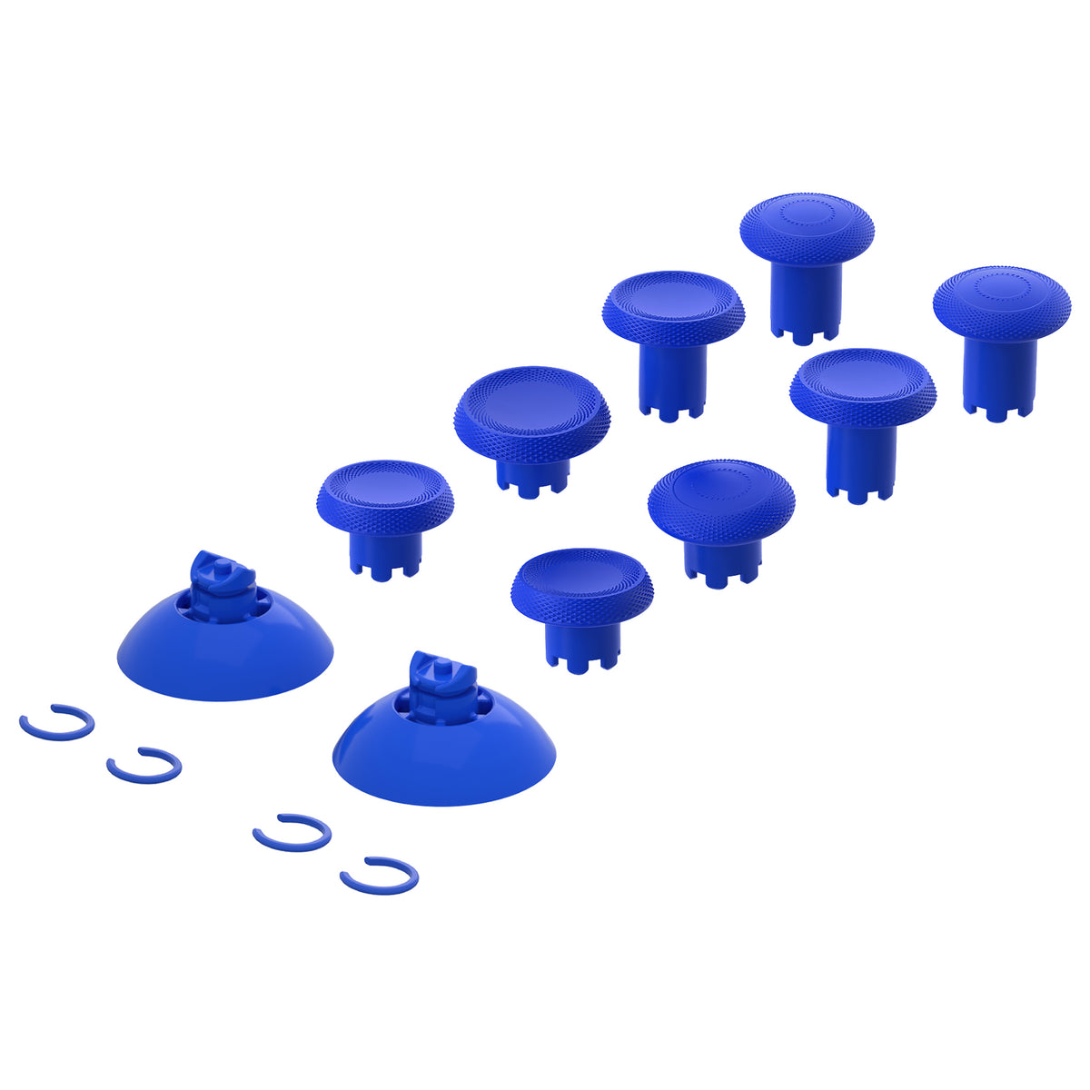 eXtremeRate ThumbsGear V3 Interchangeable Thumbsticks for Xbox Core Controller & Xbox One S/X/Elite Controller & Nintendo Switch Pro Controller - Blue