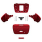 eXtremeRate Retail Scarlet Red Replacement Redesigned K1 K2 Back Button Housing Shell for ps5 Controller eXtremerate RISE Remap Kit - Controller & RISE Remap Board NOT Included - WPFP3003