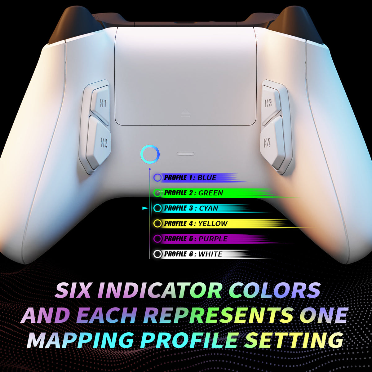 eXtremeRate Retail VICTOR X Remap Kit for Xbox Series X/S Controller - White