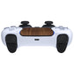 eXtremeRate Retail Wooden Grain Replacement Touchpad Cover Compatible with ps5 Controller BDM-010 BDM-020 & BDM-030, Custom Part Touch Pad Compatible with ps5 Controller - Controller NOT Included - JPF4060G3