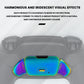 eXtremeRate Rainbow Aura Blue & Purple Real Metal Buttons (RMB) Version RISE 2.0 Remap Kit for PS5 Controller BDM-010/020 - Rubberized White Black