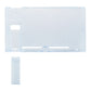 eXtremeRate Replacement Back Plate with Kickstand for Nintendo Switch Console - Clear Glacier Blue