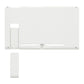 eXtremeRate Replacement Back Plate with Kickstand for Nintendo Switch Console - White